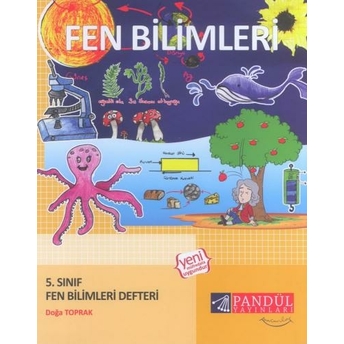 Pandül Yayınları 5. Sınıf Fen Bilimleri Defteri Doğa Toprak