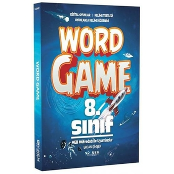 Panem Yayınları 8. Sınıf Ingilizce Game Word Kelime Testleri Ercan Şimşek