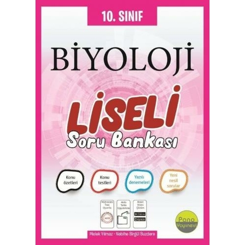 Pano 10. Sınıf Biyoloji Liseli Soru Bankası