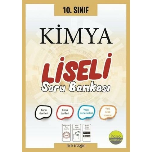 Pano 10. Sınıf Kimya Liseli Soru Bankası