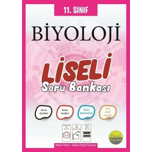 Pano 11. Sınıf Biyoloji Liseli Soru Bankası