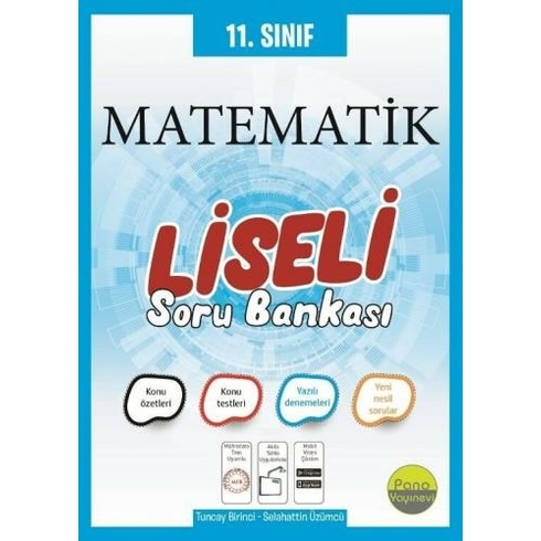 Pano 11. Sınıf Matematik Liseli Soru Bankası