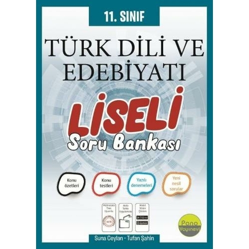 Pano 11. Sınıf Türk Dili Ve Edebiyatı Liseli Soru Bankası