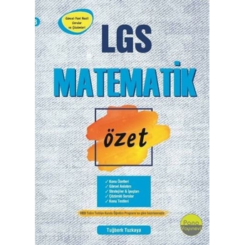 Pano Yayınları 8. Sınıf Lgs Matematik Özet Komisyon