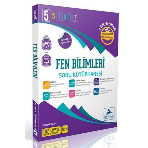 Paraf Yayınları 5. Sınıf Fen Bilimleri Soru Kütüphanesi