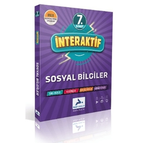 Paraf Yayınları 7.Sınıf Interaktif Sosyal Bilgiler Soru Bankası Komisyon