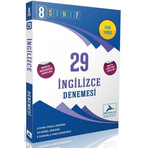 Paraf Yayınları 8. Sınıf Ingilizce 29‘Lu Branş Deneme