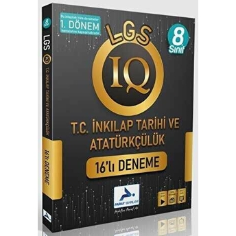 Paraf Yayınları 8. Sınıf Iq Inkılap Tarihi 16 Lı Deneme 1. Dönem Konuları Komisyon