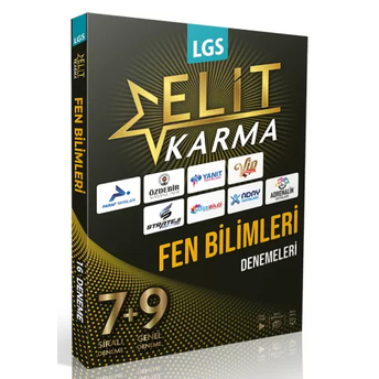 Paraf Yayınları 8. Sınıf Lgs Fen Bilimleri Elit Karma 16 Deneme Video Çözümlü Komisyon