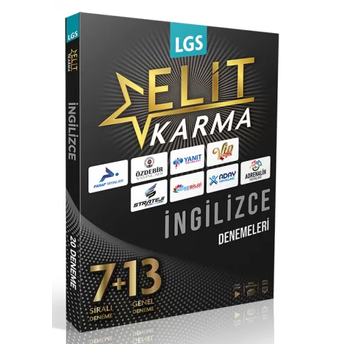 Paraf Yayınları 8. Sınıf Lgs Ingilizce Elit Karma 20 Deneme Video Çözümlü Komisyon