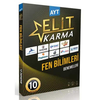 Paraf Yayınları Ayt Fen Bilimleri Elit Karma 10 Deneme Video Çözümlü Komisyon