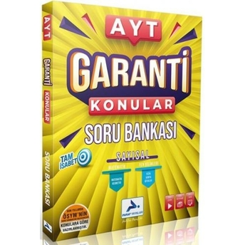 Paraf Yayınları Ayt Garanti Konular Sayısal Soru Bankası Komisyon