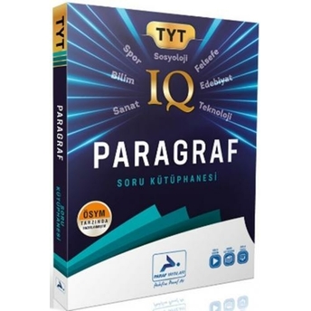 Paraf Yayınları Tyt Iq Paragraf Soru Bankası Komisyon