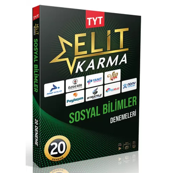 Paraf Yayınları Tyt Sosyal Bilimler Elit Karma 20 Deneme Video Çözümlü Komisyon