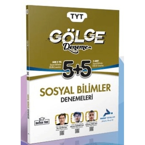 Paraf Yayınları Tyt Sosyal Bilimler Gölge Deneme Komisyon