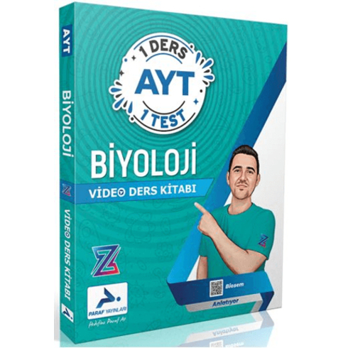 Paraf Yayınları Z Takım Ayt Biyoloji Video Ders Kitabı Komisyon