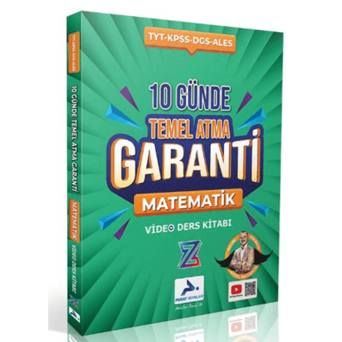 Paraf Yayınları Z Takım Matematik - 10 Günde Temel Atma Garanti Selim Yüksel