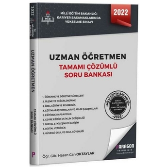 Paragon Yayınları 2022 Meb Uzman Öğretmen Soru Bankası Çözümlü Hasan Can Oktaylar