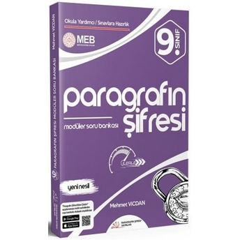 Paragrafın Şifresi 9. Sınıf Paragraf Modüler Soru Bankası Mehmet Vicdan