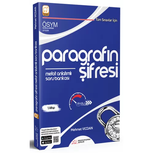 Paragrafın Şifresi Kitapçılık Metot Anlatımlı Soru Bankası