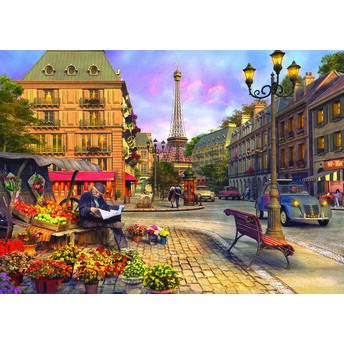 Paris Sokakları (Puzzle 1500) 4542