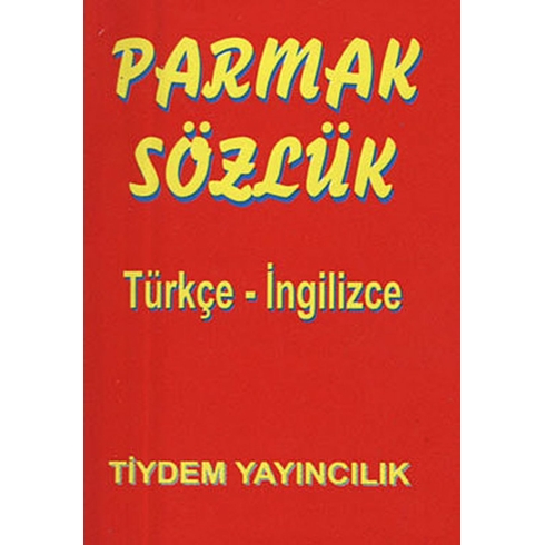 Parmak Sözlük - Türkçe - Ingilizce Yuliya Yaşar