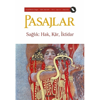 Pasajlar Sosyal Bilimler Dergisi Sayı: 10 Ocak 2022 Kolektif