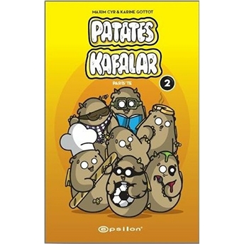 Patates Kafalar 2 - Paris'te (Ciltli) Karine Gottot