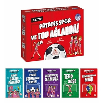 Patatesspor Ve Top Ağlarda (5 Kitap Soru Kitapçığı) Yusuf Asal