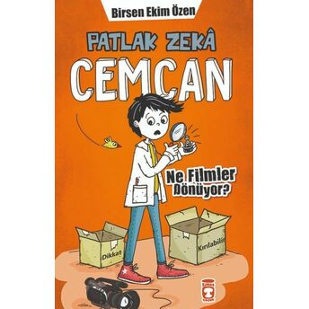 Patlak Zeka Cemcan - Ne Filmler Dönüyor (Fleksi Cilt) Birsen Ekim Özen