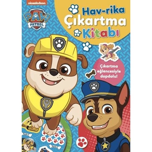 Paw Patrol - Hav-Rika Çıkartma Kitabı Spin Master Paw