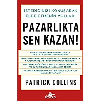 Pazarlıkta Sen Kazan! Patrick Collins