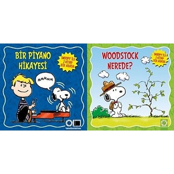 Peanuts Woodstock Nerede &Bir Piyano Hikayesi Snoopy Ile 2 Kitap Bir Arada