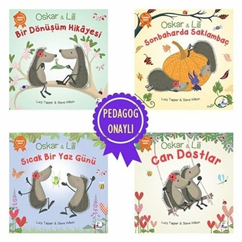 Pedagog Onaylı Hikayeler Set 3 - 4 Kitap Takım Kolektif