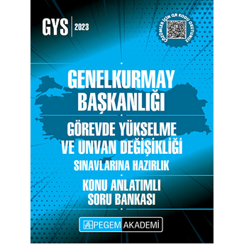 Pegem 2022 Genelkurmay Başkanlığı Görevde Yükselme Konu Anlatımlı Soru Bankası (Iadesiz)