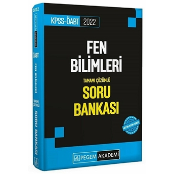 Pegem 2022 Kpss Öabt Fen Bilimleri Fen Ve Teknoloji Soru Bankası (Iadesiz)