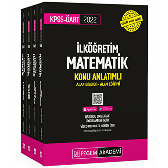 Pegem 2022 Kpss Öabt Ilköğretim Matematik Konu Anlatımlı (Iadesiz)