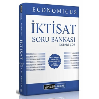 Pegem Akademi Kpss Economicus Iktisat Kopart Çöz Soru Bankası