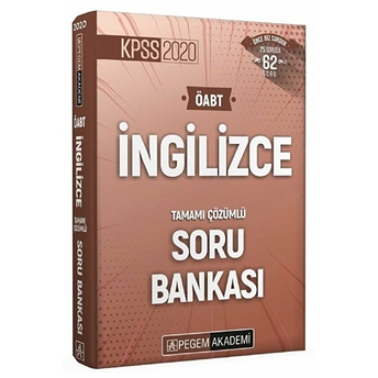 Pegem Akademi Öabt Ingilizce Tamamı Çözümlü Soru Bankası - Komisyon