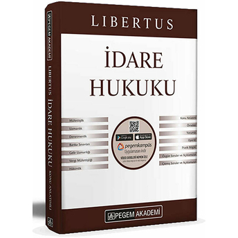 Pegem Akademi Yayıncılık 2022 Kpss A Grubu Libertus Idare Hukuku Konu Anlatımı