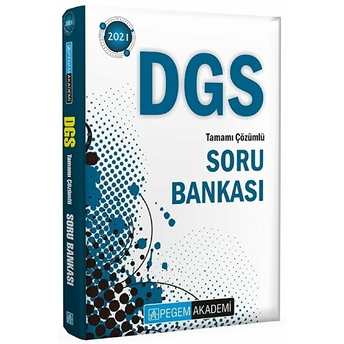 Pegem Akademi Yayıncılık 2023 Dgs Tamamı Çözümlü Soru Bankası