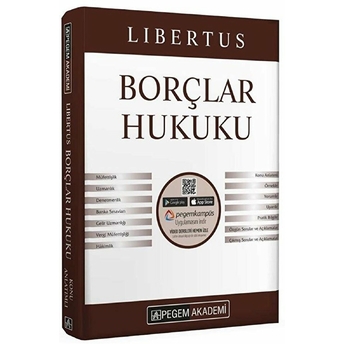 Pegem Akademi Yayıncılık Kpss A Grubu Libertus Borçlar Hukuku Konu Anlatımı