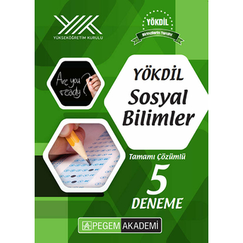 Pegem Akademi Yökdil Sosyal Bilimler Tamamı Çözümlü 5 Deneme