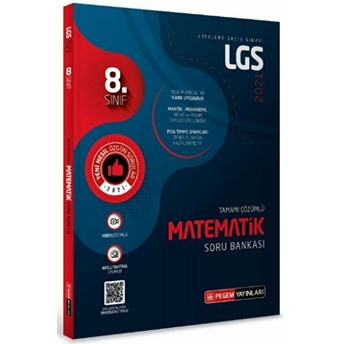 Pegem Lgs Matematik Tamamı Çözümlü Soru Bankası