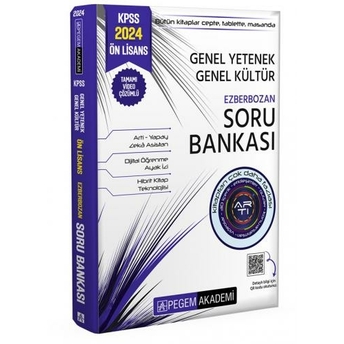 Pegem Yayınları 2024 Kpss Genel Yetenek Genel Kültür Ön Lisans Ezberbozan Soru Bankası Komisyon