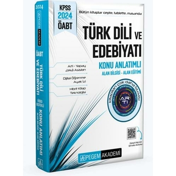 Pegem Yayınları 2024 Öabt Türk Dili Ve Edebiyatı Konu Anlatımlı Komisyon