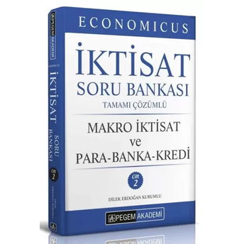 Pegem Yayınları Kpss A Grubu Economicus Iktisat Soru Bankası Cilt-2 (Makro Iktisat Ve Para Banka Kredi) Komisyon