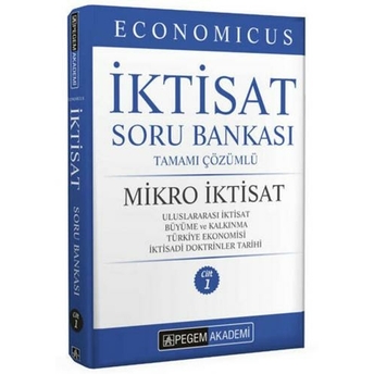 Pegem Yayınları Kpss A Grubu Economicus Mikro Iktisat Tamamı Çözümlü Soru Bankası (Cilt 1) Dilek Erdoğan Kurumlu