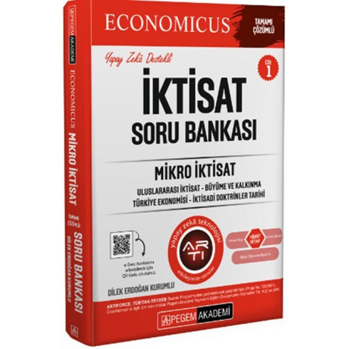 Pegem Yayınları Kpss A Grubu Economicus Mikro Iktisat Tamamı Çözümlü Soru Bankası Dilek Erdoğan Kurumlu