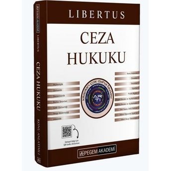 Pegem Yayınları Kpss A Grubu Libertus Ceza Hukuku Konu Anlatımı Komisyon